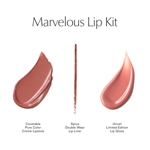 Estée Lauder Marvelous Lip 3-Piece Makeup Gift Set (Worth £77)